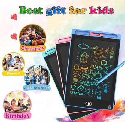 8.5 Inch Multicolor Tablet Price | Lcd Writing Tablet For Kids – Digital Drawing Pad – Erasable Writing Board – Writing Pad (random Color)
